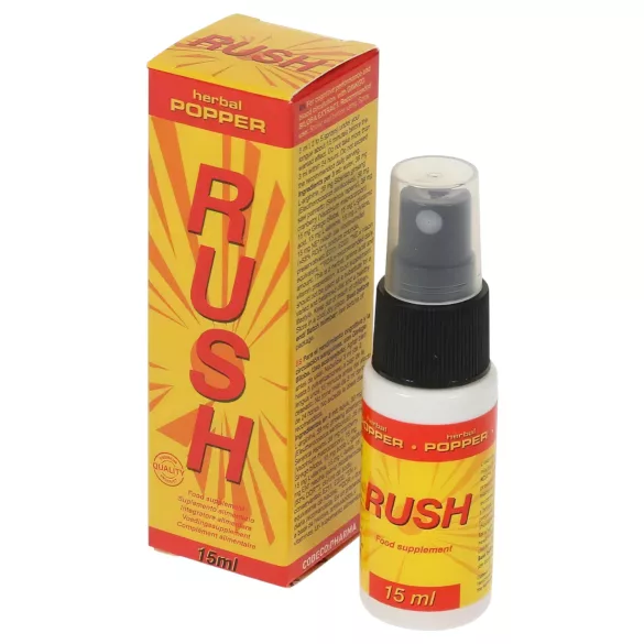 Herbal Rush - σταγόνες διέγερσης - συμπλήρωμα διατροφής - 15ml