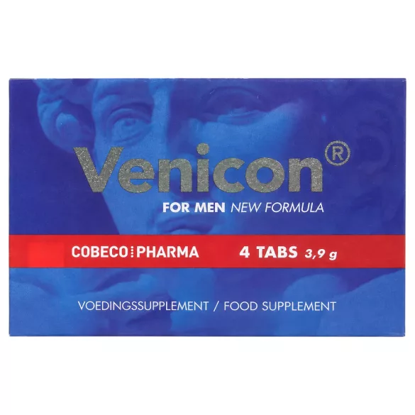 Venicon - κάψουλες συμπληρώματος διατροφής για άνδρες (4 τεμ.)
