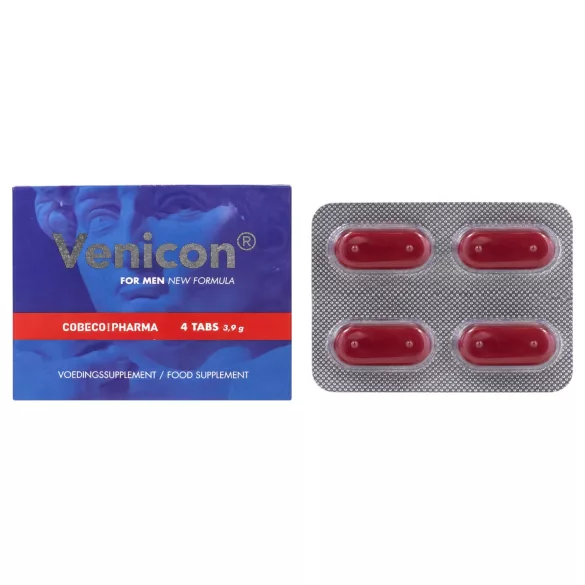 Venicon - κάψουλες συμπληρώματος διατροφής για άνδρες (4 τεμ.)