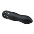 Easytoys Diamond Curve - μίνι ράβδος δονητή (μαύρο)