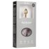 Easytoys Fox NO5 - μεταλλική πρωκτική σφήνα με ουρά αλεπούς (χρυσό-ασημί)