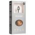 Easytoys Fox NO1 - Μεταλλική πρωκτική σφήνα με ασημί-κόκκινη αλεπουδοουρά