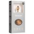 Easytoys Fox NO1 - μεταλλικό πρωκτικό plug με ουρά αλεπούς (χρυσό-κόκκινο)