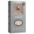 Easytoys Fox NO13 - μεταλλικό πρωκτικό βύσμα με ουρά αλεπούς (χρυσό-λευκό)