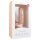 Easytoys - Δονητής με βεντούζα και όρχεις (22,5cm) - φυσικό