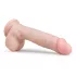 Easytoys - δονητής με όρχεις & βεντούζα - ρεαλιστικός δέρματος 22,5cm