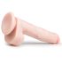 Easytoys - Μεγάλο ομοίωμα με όρχεις και βεντούζα (26,5 cm) - φυσικό