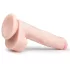 Easytoys - δονητής με όρχεις & βεντούζα - 26,5cm - φυσικό χρώμα