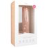 Easytoys - Μεγάλο ομοίωμα με όρχεις και βεντούζα (29,5εκ) - Φυσικό χρώμα