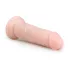 Easytoys - δονητής με βεντούζα ρεαλιστικός - 15,5cm - φυσικό