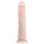 Easytoys - δονητής με βεντούζα extra μεγάλος (28,5cm) - φυσικό χρώμα