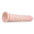 Easytoys - δονητής με βεντούζα extra μεγάλος (28,5cm) - φυσικό χρώμα