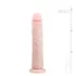 Easytoys - δονητής με βεντούζα extra μεγάλος 28,5cm - φυσικό χρώμα