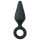 Easytoys Pointy Plug Small - πρωκτική τάπα (μαύρο) - μικρό