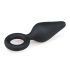 Easytoys Pointy Plug Small - πρωκτική τάπα (μαύρο) - μικρό