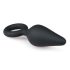 Easytoys Pointy Plug - δακτυλιοειδής πρωκτική σφήνα - μεσαίο (μαύρο)
