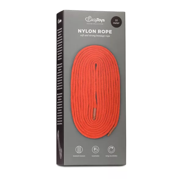 Easytoys Σχοινί - σχοινί για δέσιμο (10 μ., κόκκινο)