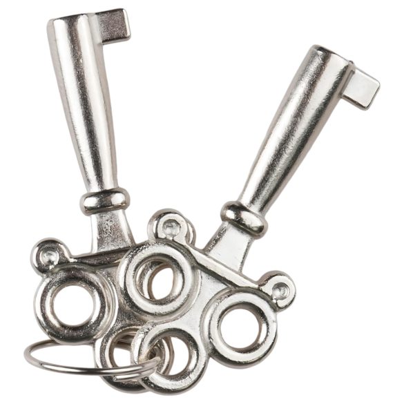 Easytoys - χειροπέδες με βελούδινη επένδυση - μαύρο