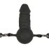 Easytoys - Στόμιο με ενσωματωμένο δονητή (μαύρο)