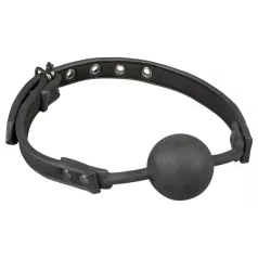   EasyToys - μπαλάκι σιλικόνης για το στόμα (μαύρο)