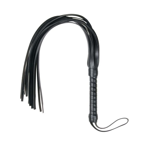 Easytoys Flogger - Μαλακό Δερμάτινο Μαστίγιο (Μαύρο)