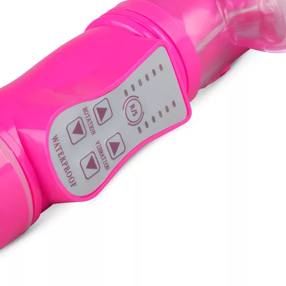 EasyToys Bunny - δονητής με κίνηση ώθησης (ροζ)
