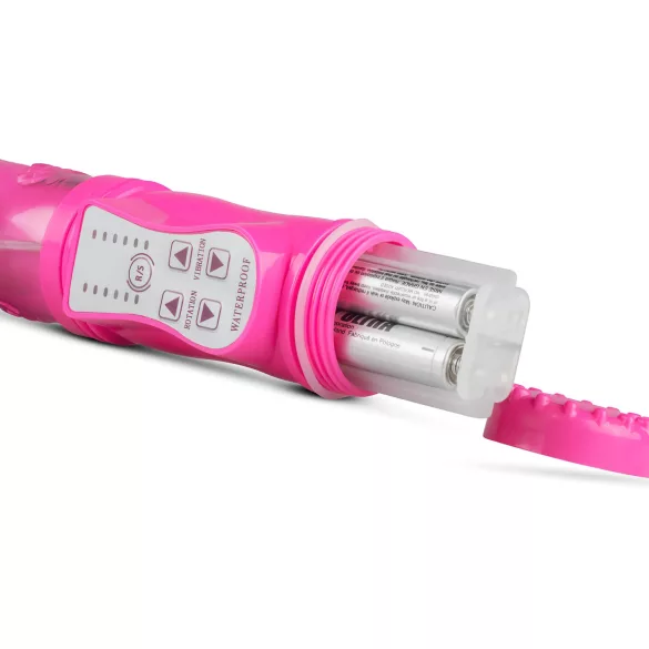 EasyToys Bunny - δονητής με κίνηση ώθησης (ροζ)