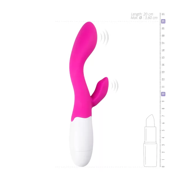 Easytoys Lily - δονητής κλειτορίδας με βραχίονα - ροζ