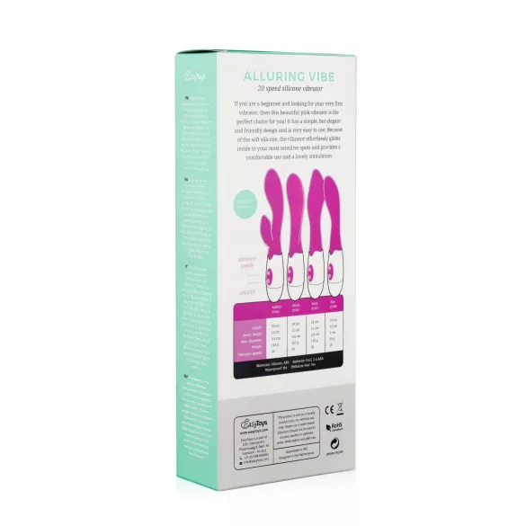 EasyToys Alluring vibe - δονητής σημείου G (ροζ)