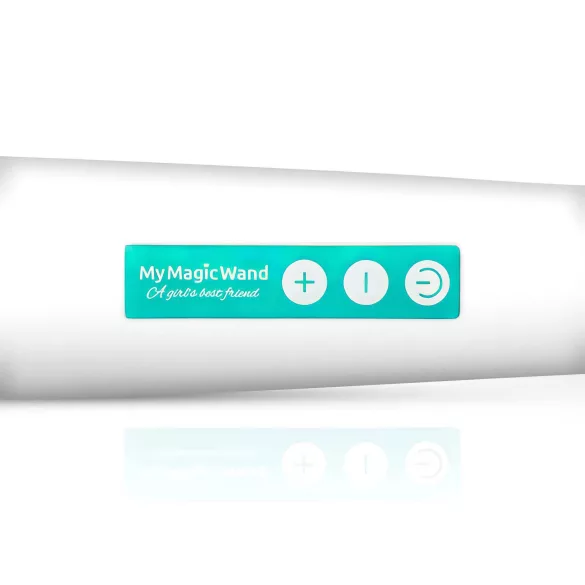 MyMagicWand - ισχυρός δονητής μασάζ - λευκό-τυρκουάζ