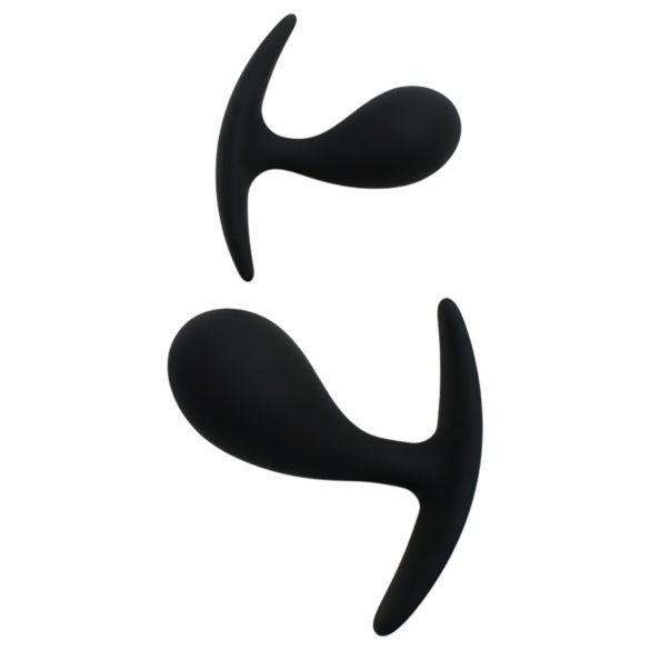 Rimba Copenhagen - σετ πρωκτικών plug - μαύρο - 2 τεμάχια