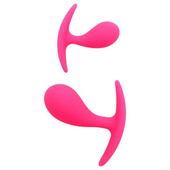 Rimba Copenhagen - σετ πρωκτικά βύσματα - 2 τεμάχια - ροζ