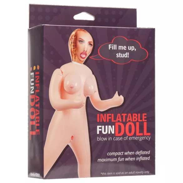 Inflatable Fun - φουσκωτή κούκλα για άνδρα - ρεαλιστική εμφάνιση