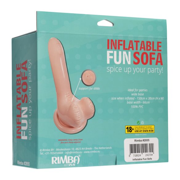 Inflatable Fun - σεξ καναπές φουσκωτός πέος - 66cm