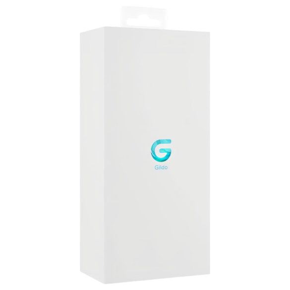 Gildo Glass No. 5 - γυάλινο δονητής σπείρα - διαφανές-μπλε