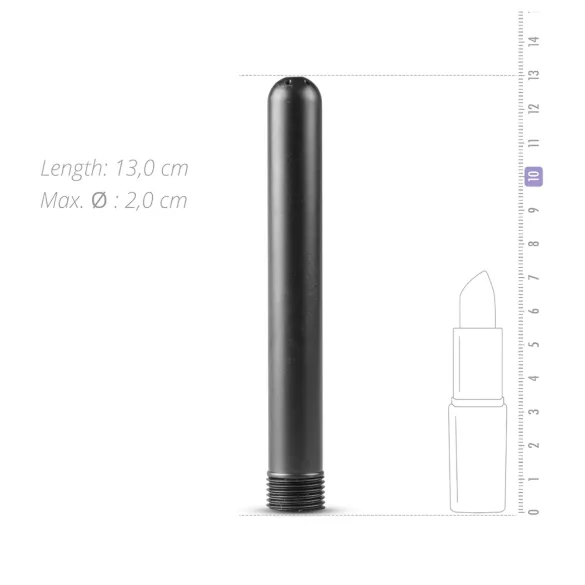 Easytoys - πρωκτικό ντους μπάνιου - σύνδεση ντους - μαύρο