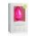 Easytoys Diamond - ροζ πρωκτική σφήνα με λευκό διαμάντι (μεγάλη)