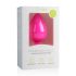 Easytoys Diamond - ροζ πρωκτική σφήνα με λευκό διαμάντι (μεγάλη)