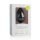 Easytoys Diamond - Μαύρο πρωκτικό βύσμα με λευκή πέτρα (μεγάλο)