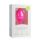 Easytoys Diamond - λευκό κόσμημα πρωκτικό βύσμα (μεσαίο) - ροζ