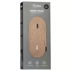   Easytoys Hemp Rope - σχοινί bondage κάνναβης (10 μ., φυσικό)