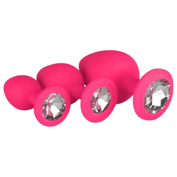 Easytoys Diamond - Σετ Πρωκτικών Παιχνιδιών (ροζ)