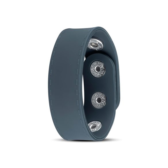 Boners - ανδρικό cock strap - ρυθμιζόμενο δαχτυλίδι πέους - σιλικόνη γκρι