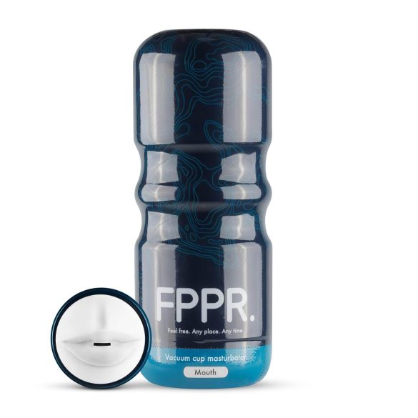 FPPR. - ρεαλιστικό στόμα ανδρικός αυνανιστήρας - λευκό