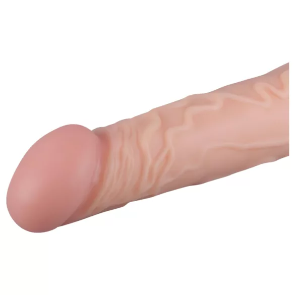 Real Fantasy Shawn - ρεαλιστικό μεγάλο ομοίωμα πέους - 35cm - φυσικό χρώμα