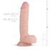 Ρεάλ Φαντασία Γκλιν - Ρεαλιστικό Dildo 25εκ. (Φυσικό)