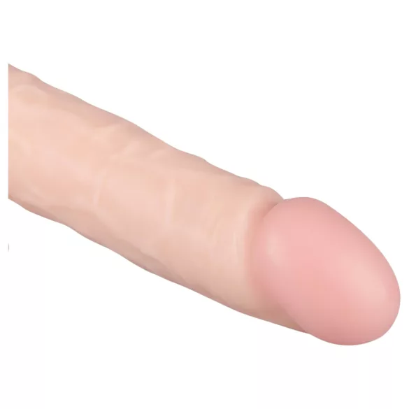 Real Fantasy Lewis - ρεαλιστικός δονητής με μπαταρία - 22εκ - φυσικό χρώμα