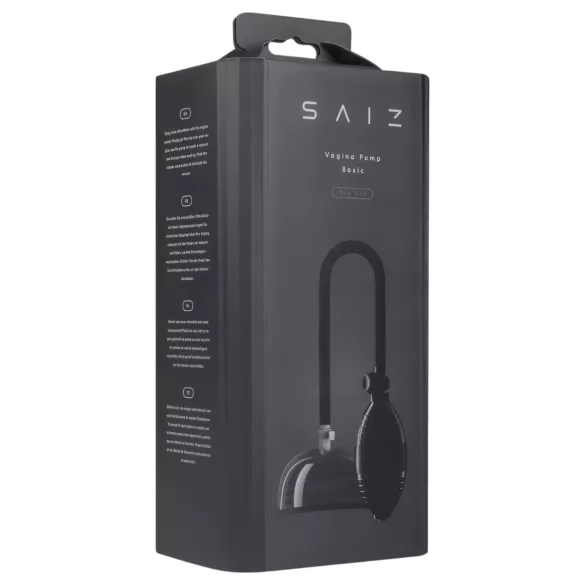 Saiz Basic - αντλία για γυναίκα - διαφανές/μαύρο