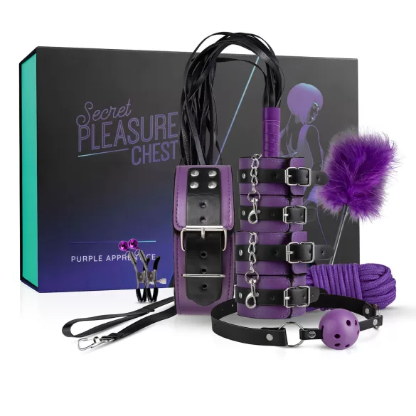 Secret Pleasure Chest - σετ BDSM για προχωρημένους - 14 τεμάχια