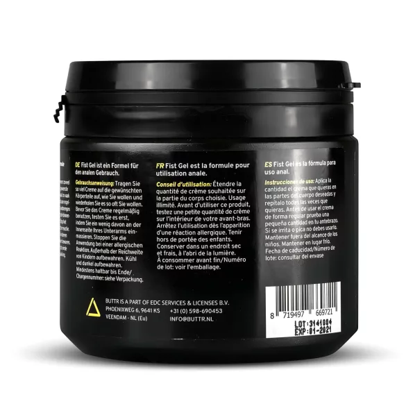 BUTTR - τζελ για fisting - υδατικής βάσης λιπαντικό - 500ml